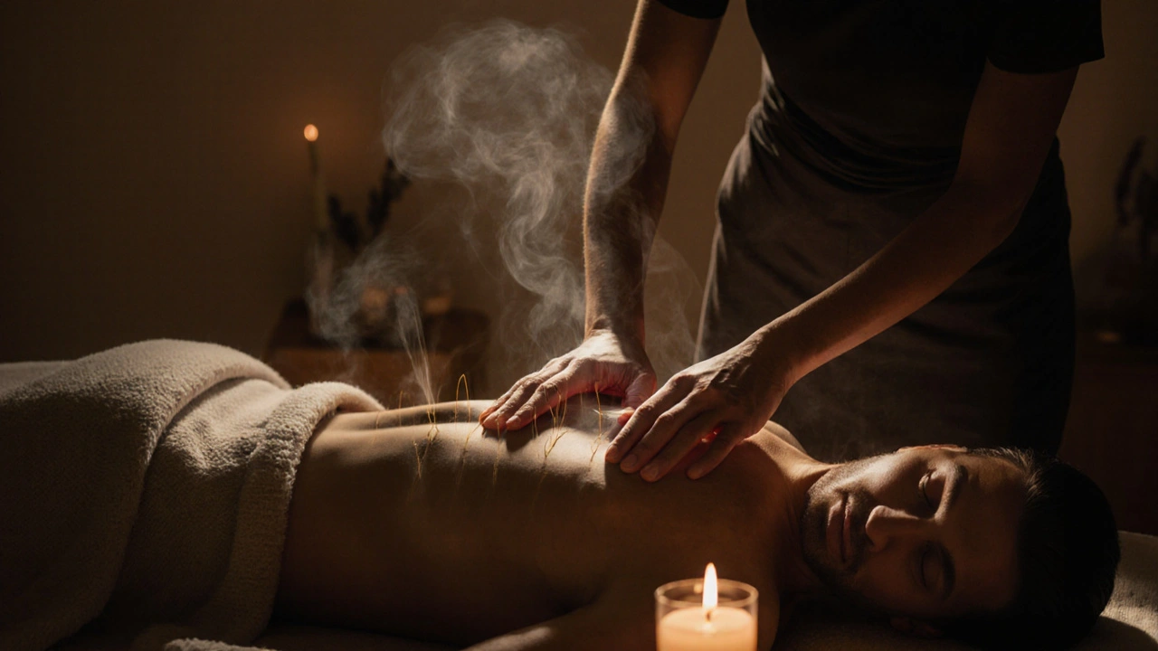 Jak masér pracuje s čakrami během tantrické masáže