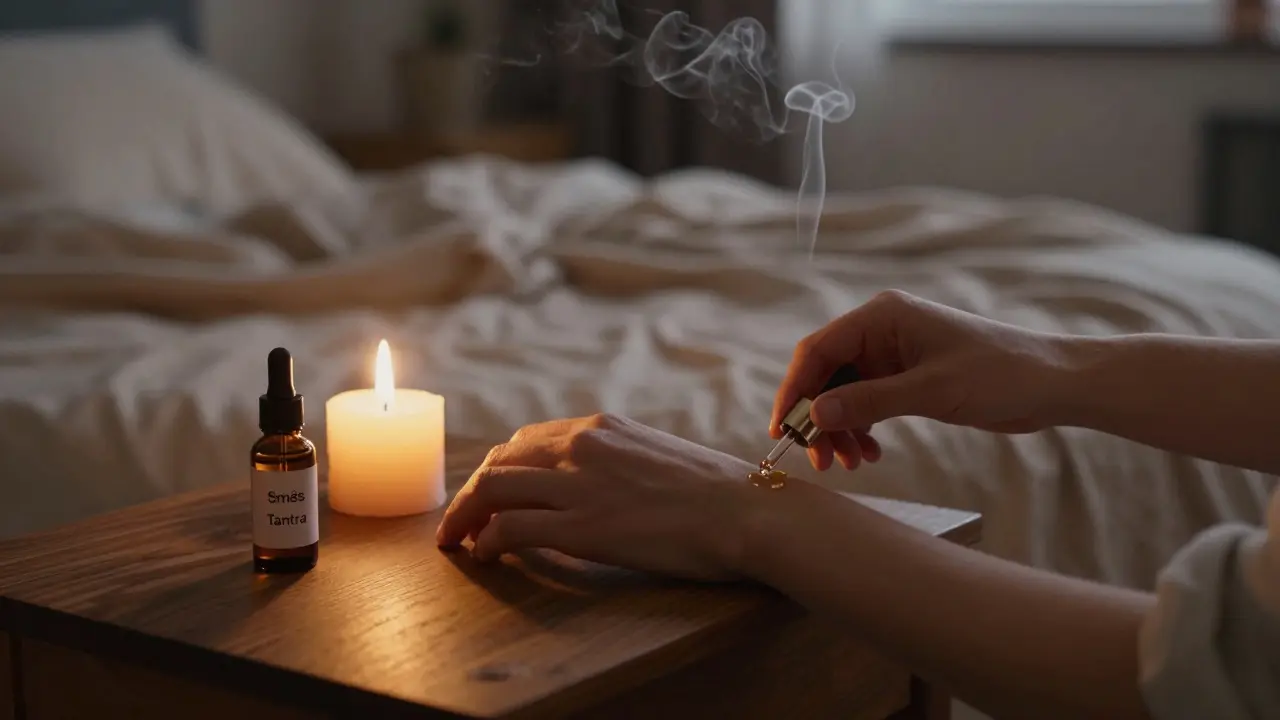 Aromaterapie v tantrické masáži: Nejlepší vůně a směsi pro hlubší spojení