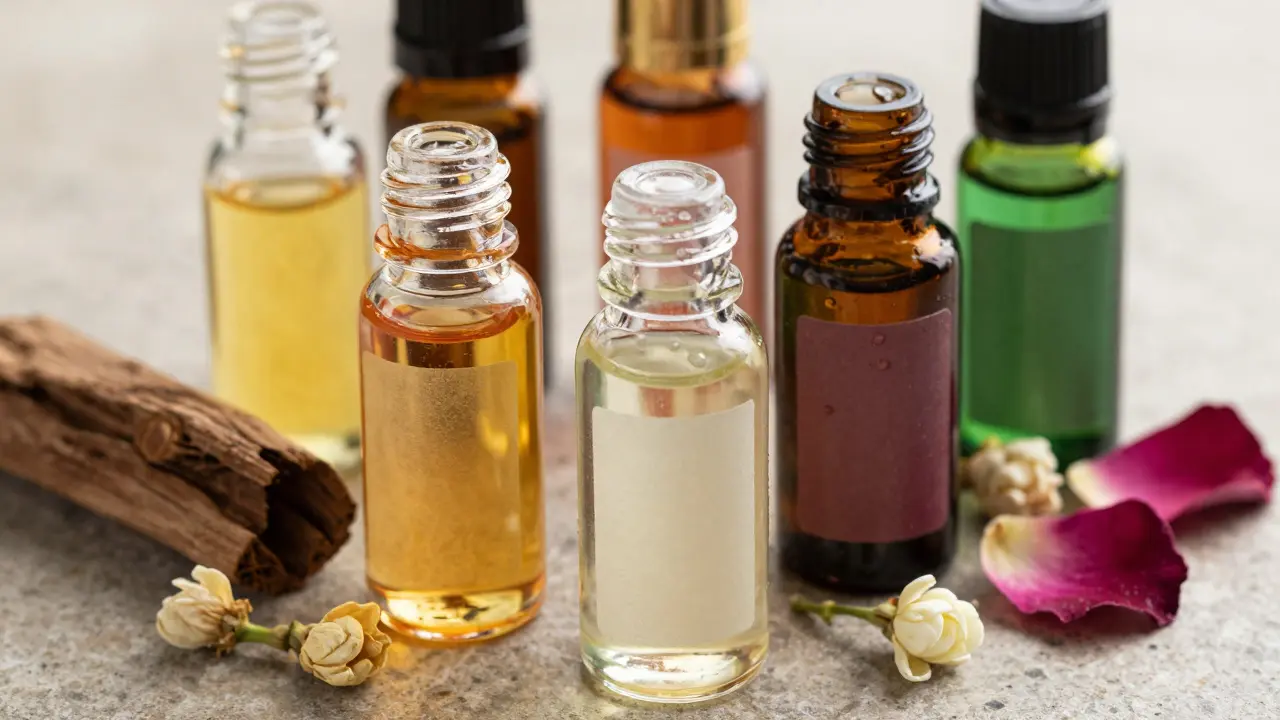 Esenciální oleje a přírodní ingredience pro aromaterapii